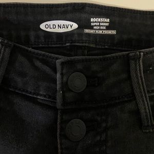Rockstar Super Skinny Vintage Black 2P Jeans